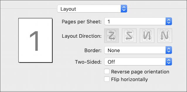 print 2 sided in word 2013 for mac